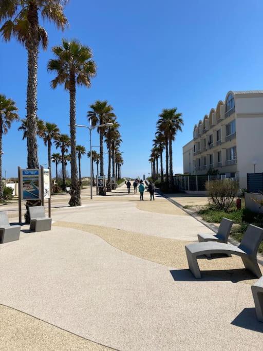 Studio Avec Terrasse En Bordure De Mer Marseillan  Extérieur photo